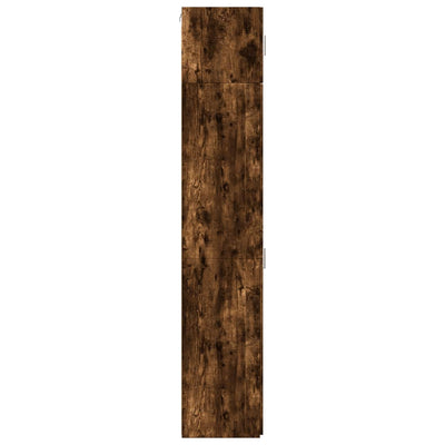 Säilytyskaappi kapea savutammi 45x42,5x225 cm tekninen puu