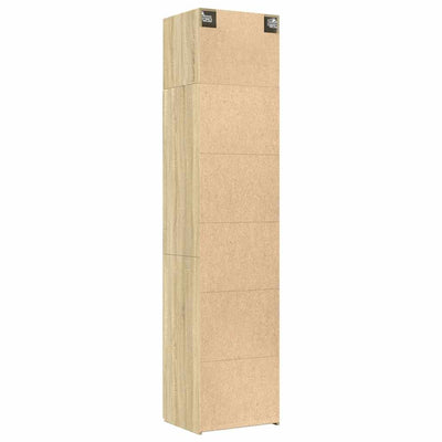 Säilytyskaappi kapea Sonoma-tammi 50x42,5x225 cm tekninen puu