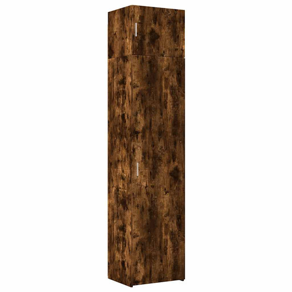 Säilytyskaappi kapea savutammi 50x42,5x225 cm tekninen puu