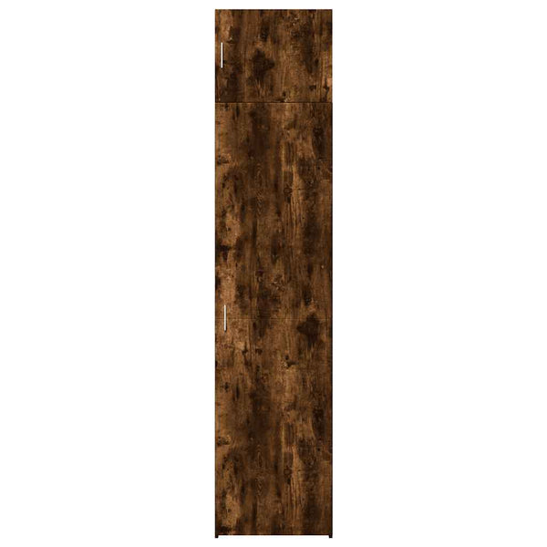 Säilytyskaappi kapea savutammi 50x42,5x225 cm tekninen puu