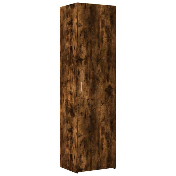 Säilytyskaappi kapea savutammi 50x42,5x225 cm tekninen puu