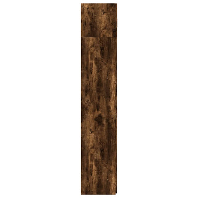 Säilytyskaappi savutammi 70x42,5x225 cm tekninen puu