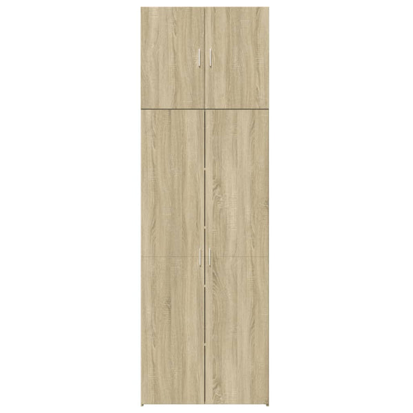 Kaappi Sonoma-tammi 80x42,5x249 cm tekninen puu