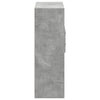 Kaappi betoninharmaa 80x42,5x124 cm tekninen puu
