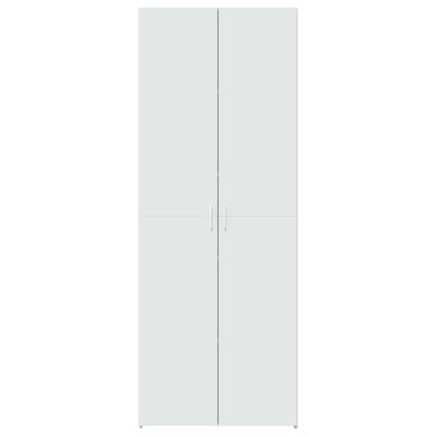 Kaappi valkoinen 70x42,5x185 cm tekninen puu