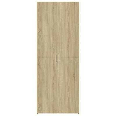 Kaappi Sonoma-tammi 70x42,5x185 cm tekninen puu