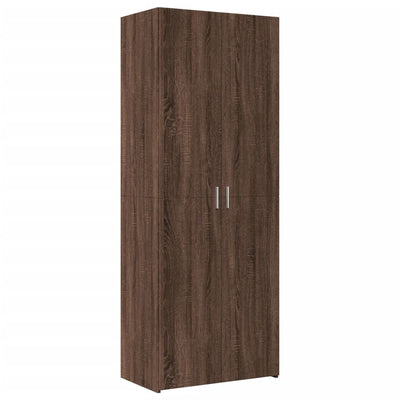 Kaappi ruskea tammi 70x42,5x185 cm tekninen puu