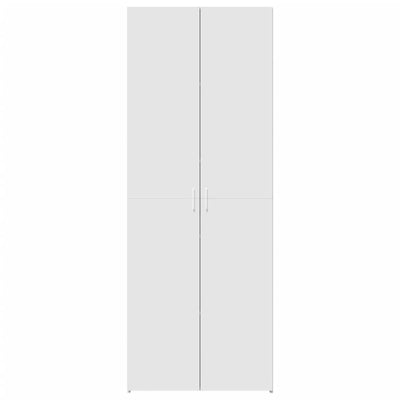 Kaappi valkoinen 70x42,5x185 cm tekninen puu