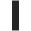 Musta kaappi Branson 70x42,5x185cm (puinen)