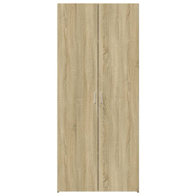 Kaappi Sonoma-tammi 70x42,5x185 cm tekninen puu