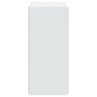 Valkoinen senkki Franciscan 80x42,5x93cm (puinen)