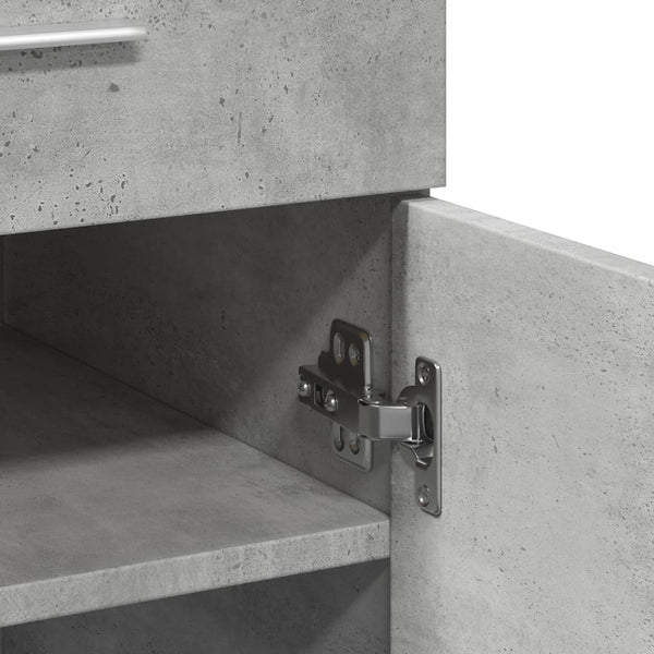 Betoninharmaa senkki Franciscan 80x42,5x93cm (puinen)