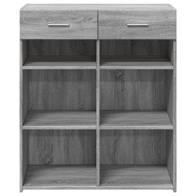 Senkki harmaa Sonoma 80x42,5x93 cm tekninen puu