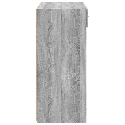 Senkki harmaa Sonoma 80x42,5x93 cm tekninen puu