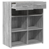 Senkki harmaa Sonoma 80x42,5x93 cm tekninen puu