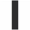 Musta kaappi Mandroane 40x41x185cm (puinen)