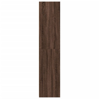 Kaappi ruskea tammi 40x41x185 cm tekninen puu