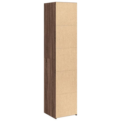 Kaappi ruskea tammi 40x41x185 cm tekninen puu