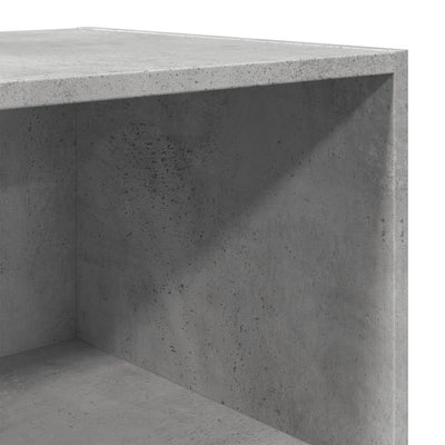 Kaappi betoninharmaa 50x41x185 cm tekninen puu