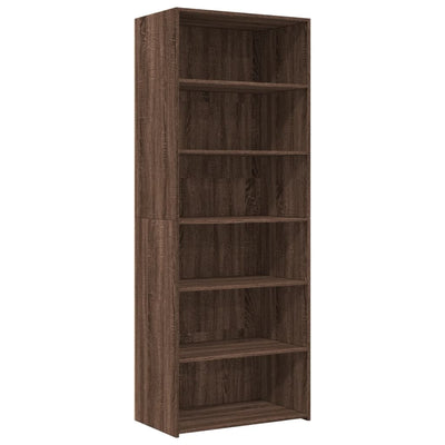 Kaappi ruskea tammi 70x41x185 cm tekninen puu