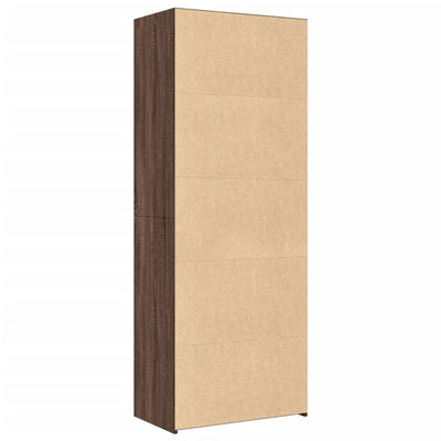 Kaappi ruskea tammi 70x41x185 cm tekninen puu