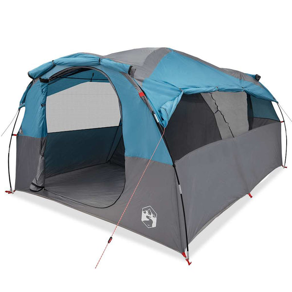 Perheteltta tunneli 6 henkilölle sininen vedenkestävä