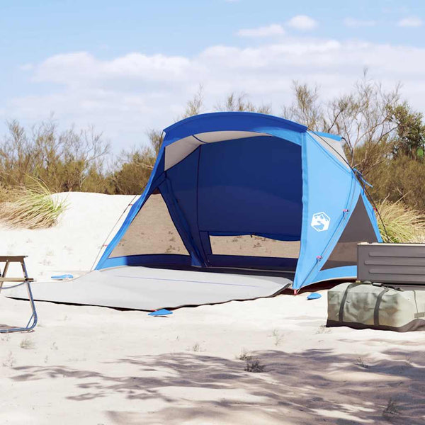 Beach Teltta 2 hengelle Azure Blue vedenpitävä