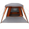Camping Teltta Porch Dome 5-hengen harmaa oranssi vedenpitävä
