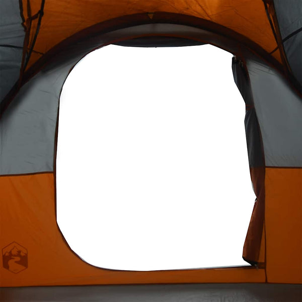 Camping Teltta Porch Dome 5-hengen harmaa oranssi vedenpitävä