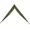 Camping Tarp Camouflage 366x306 cm Vedenpitävä