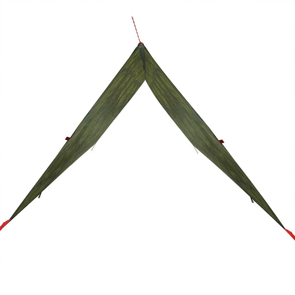 Camping Tarp Camouflage 366x306 cm Vedenpitävä