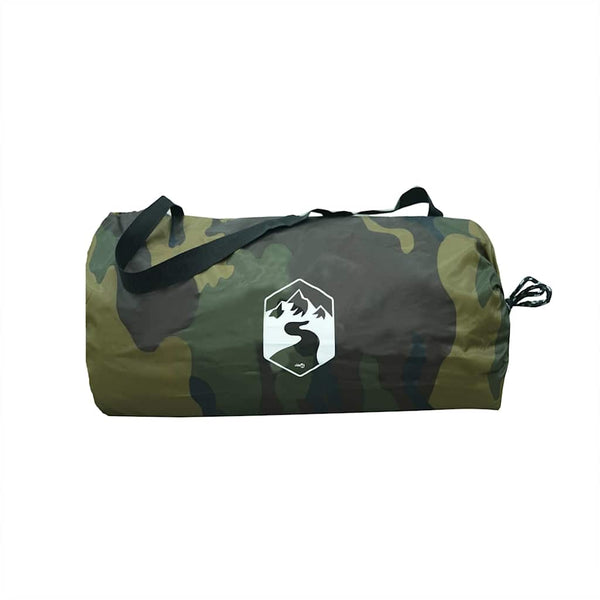 Camping Tarp Camouflage 366x306 cm Vedenpitävä