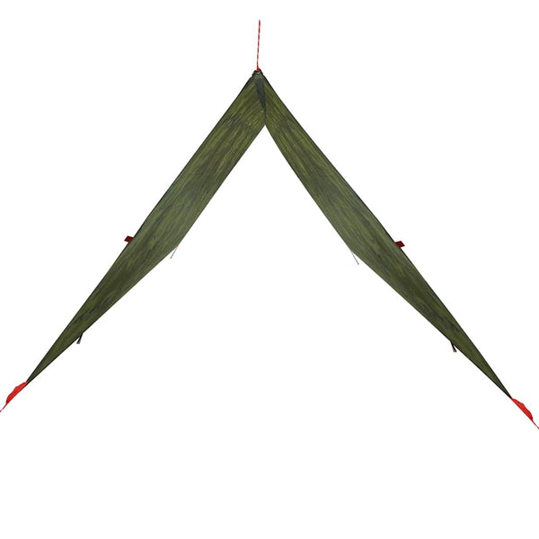 Camping Tarp Camouflage 406x306 cm Vedenpitävä