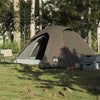 Camping Teltta Dome 3-hengen ruskea vedenpitävä