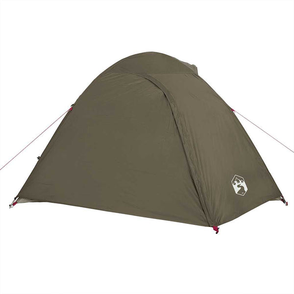 Camping Teltta Dome 4-hengen ruskea vedenpitävä