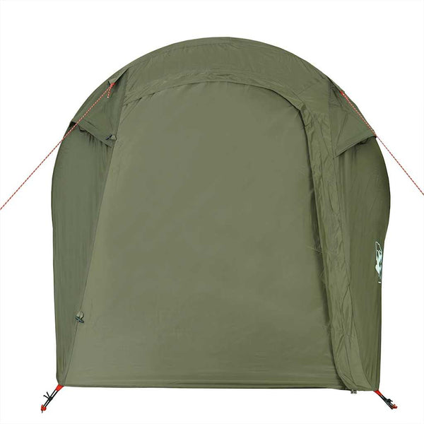 Camping teltta tunneli 2-hengen oliivinvihreä vedenpitävä