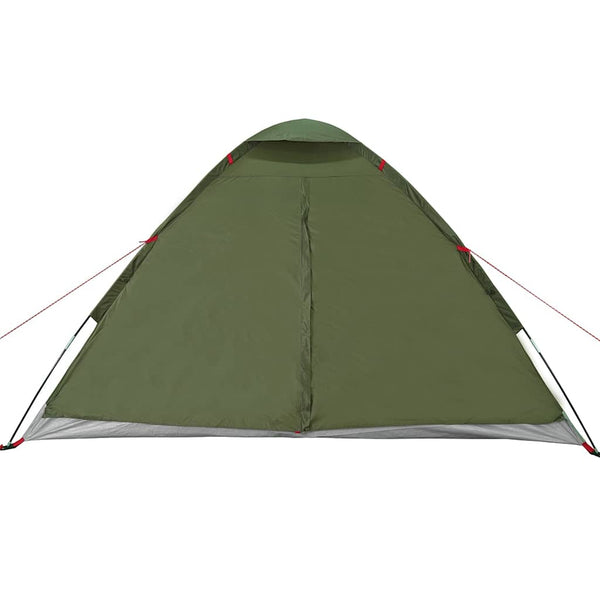 Camping Teltta Dome 4-hengen oliivinvihreä vedenpitävä