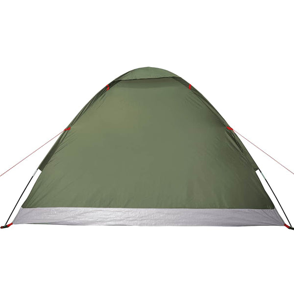 Camping Teltta Dome 4-hengen oliivinvihreä vedenpitävä
