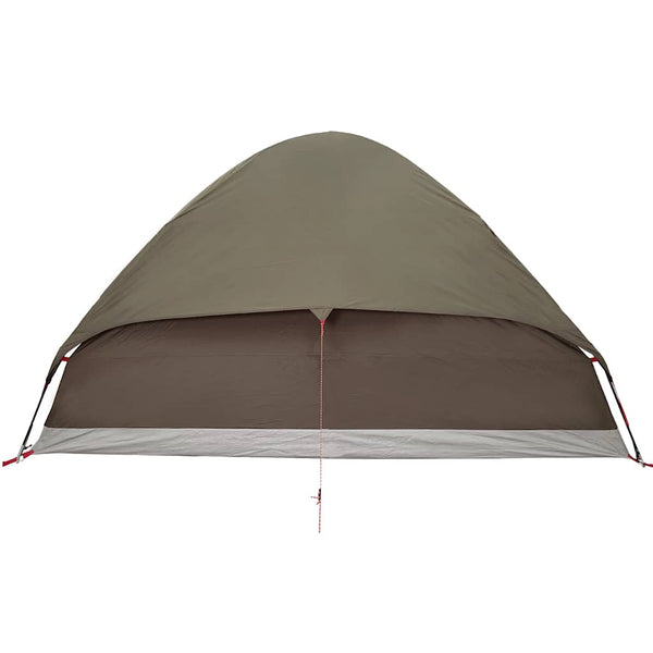 Camping Teltta Dome 4-hengen ruskea vedenpitävä