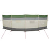 Camping Windbreak Green 510x153 cm Vedenpitävä