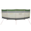 Camping Windbreak Green 510x153 cm Vedenpitävä