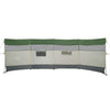 Camping Windbreak Green 510x153 cm Vedenpitävä