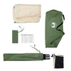 Camping Windbreak Green 510x153 cm Vedenpitävä