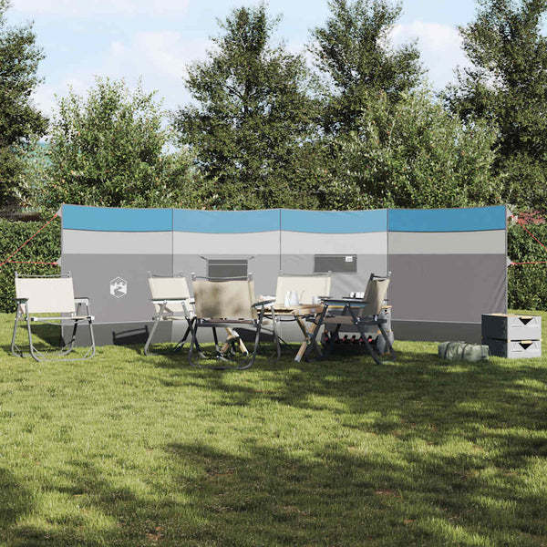 Camping Tuulensuoja Sininen 510x153 cm Vedenpitävä
