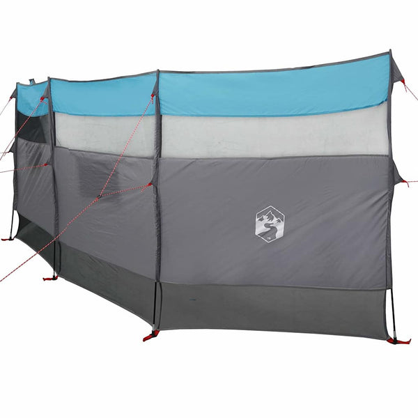 Camping Tuulensuoja Sininen 510x153 cm Vedenpitävä