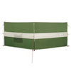 Camping Windbreak Green 344x120 cm Vedenpitävä