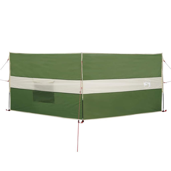 Camping Windbreak Green 344x120 cm Vedenpitävä