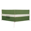Camping Windbreak Green 344x120 cm Vedenpitävä