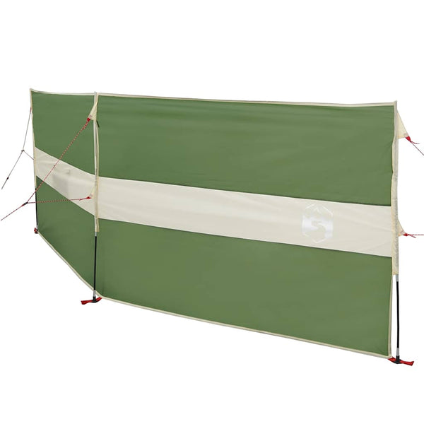 Camping Windbreak Green 344x120 cm Vedenpitävä