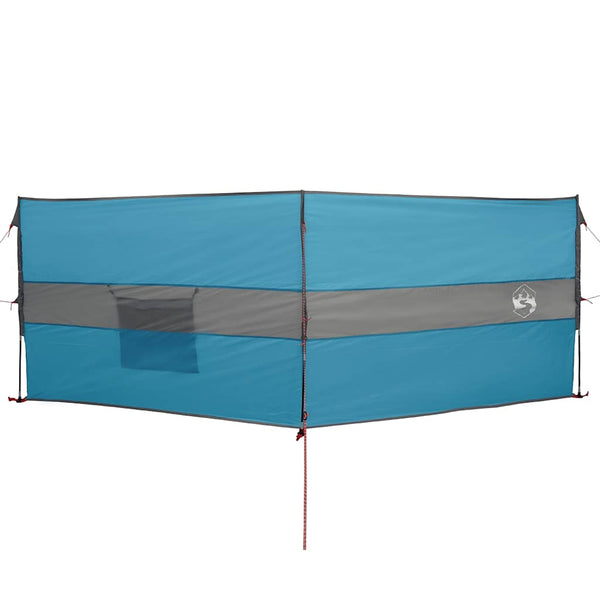 Camping Tuulensuoja Sininen 344x120 cm Vedenpitävä